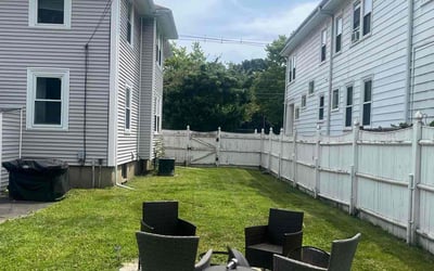 Photo of Maria S.'s yard after getting lawn care in Quincy, MA
