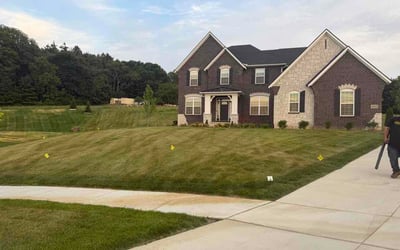Photo of Mr O.'s yard after getting lawn care in Holland, MI