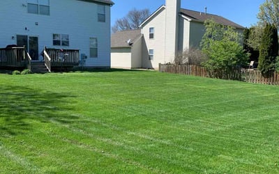 Photo of Greg S.'s yard after getting lawn care in New Lexington, OH