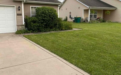 Photo of Gerard O.'s yard after getting lawn care in Griffith, IN