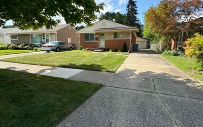 Photo of Michael S.'s yard after getting lawn care in Garden City, MI
