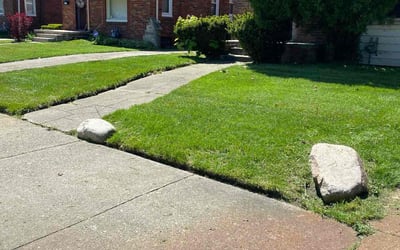 Photo of Jim S.'s yard after getting lawn care in Matthews, NC