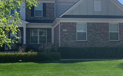 Photo of Melissa M.'s yard after getting lawn care in Holly, MI