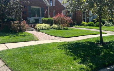 Photo of Bob S.'s yard after getting lawn care in Clarkston, MI