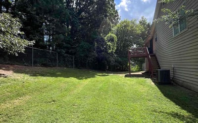 Photo of Charlotte A.'s yard after getting lawn care in Alexandria, VA