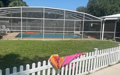 Photo of John R.'s yard after getting lawn care in Goshen, IN
