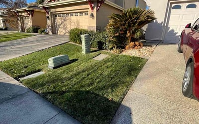 Photo of Home L.'s yard after getting lawn care in Fair Oaks, CA