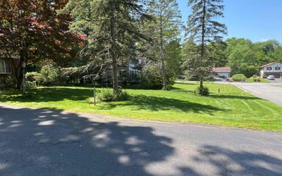 Photo of David S.'s yard after getting lawn care in Schenectady, NY
