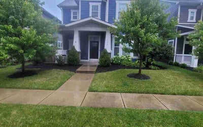 Photo of Cindi R.'s yard after getting lawn care in Shelbyville, IN