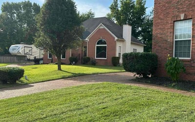 Photo of Eileen C.'s yard after getting lawn care in Kingston Springs, TN