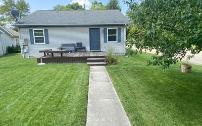 Photo of Mark S.'s yard after getting lawn care in Muncie, IN