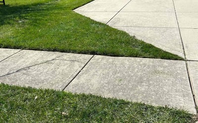 Photo of Kathryn M.'s yard after getting lawn care in Greencastle, IN
