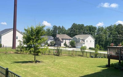 Photo of John C.'s yard after getting lawn care in Syracuse, NY