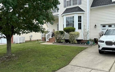 Photo of Freddie J.'s yard after getting lawn care in Black Mountain, NC