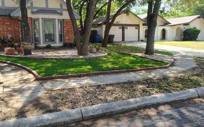 Photo of Carol B.'s yard after getting lawn care in Madison, AL