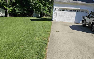 Photo of Rachel H.'s yard after getting lawn care in Abingdon, MD