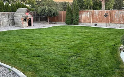 Photo of Mercadez S.'s yard after getting lawn care in Kennewick, WA