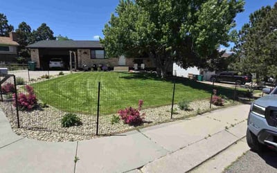Photo of Kyle J.'s yard after getting lawn care in Fort Carson, CO