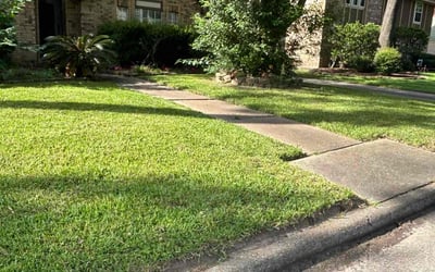 Photo of Deborah W.'s yard after getting lawn care in Capitol Heights, MD