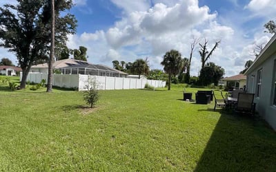 Photo of Brooke T.'s yard after getting lawn care in North Port, FL