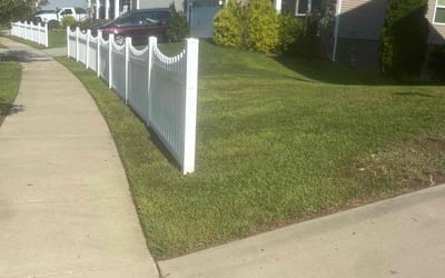 Photo of Camillia N.'s yard after getting lawn care in Williamsburg, VA