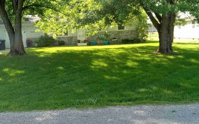 Photo of Joe A.'s yard after getting lawn care in Fort Wayne, IN