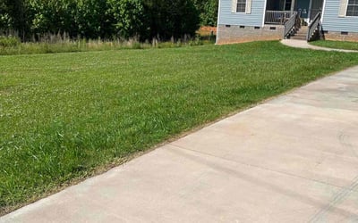 Photo of Michelle S.'s yard after getting lawn care in Inman, SC