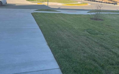 Photo of Jordan N.'s yard after getting lawn care in Fairfax Station, VA