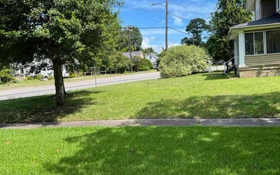 Photo of Matthew D.'s yard after getting lawn care in Blacksburg, VA