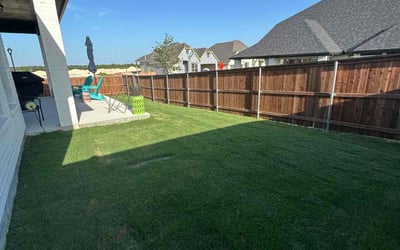 Photo of La&#039;Portia J.'s yard after getting lawn care in Sheridan, AR