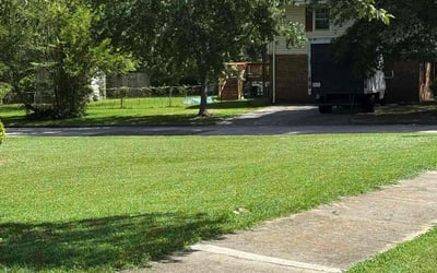 Photo of Merridy G.'s yard after getting lawn care in Pittston, PA