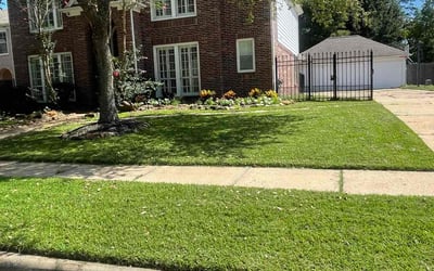 Photo of joe m.'s yard after getting lawn care in Cloverleaf, TX