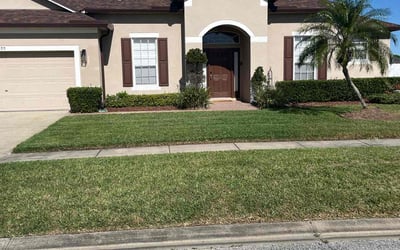 Photo of Renee L.'s yard after getting lawn care in Punta Gorda, FL