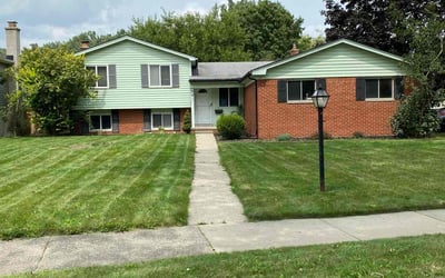 Photo of Tsarina B.'s yard after getting lawn care in Sterling Heights, MI