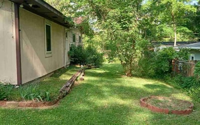 Photo of Barbara S.'s yard after getting lawn care in Jackson, MS