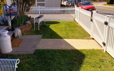 Photo of Jeff P.'s yard after getting lawn care in Hawthorne, NJ