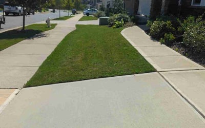 Photo of Dennis B.'s yard after getting lawn care in Ballston Lake, NY