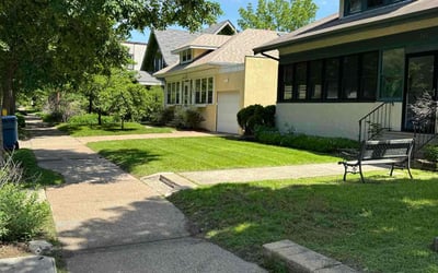 Photo of John K.'s yard after getting lawn care in Anoka, MN