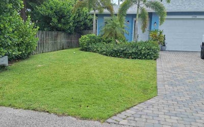 Photo of Lorraine D.'s yard after getting lawn care in Jupiter, FL