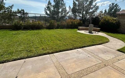 Photo of Nikolas S.'s yard after getting lawn care in Santa Clarita, CA