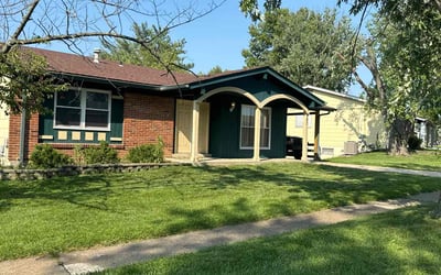 Photo of Ed L.'s yard after getting lawn care in Ballwin, MO
