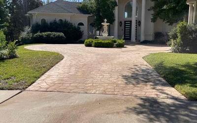 Photo of Kate V.'s yard after getting lawn care in Plano, TX
