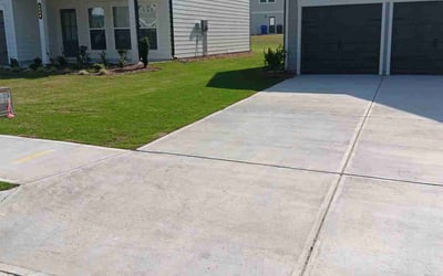 Photo of Amber G.'s yard after getting lawn care in East Ridge, TN
