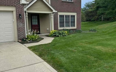 Photo of Betsy S.'s yard after getting lawn care in Fishers, IN
