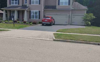 Photo of Naheed N.'s yard after getting lawn care in Azle, TX