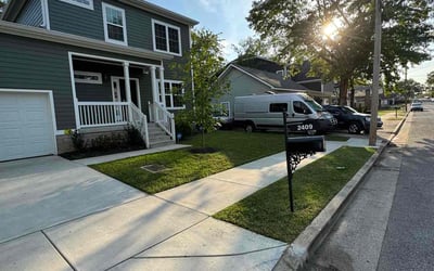 Photo of Benjamin K.'s yard after getting lawn care in Nashville, TN