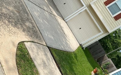 Photo of Mike B.'s yard after getting lawn care in Valencia, CA
