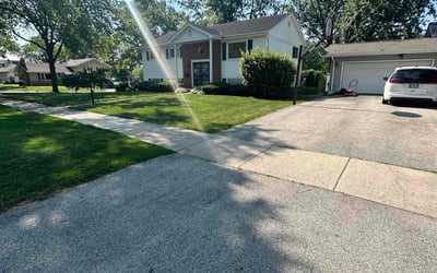 Photo of Vanice M.'s yard after getting lawn care in Villa Park, IL