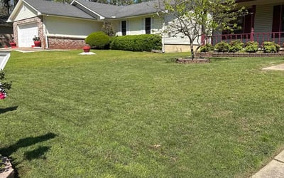 Photo of Sherry M.'s yard after getting lawn care in Sherwood, AR