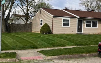 Photo of Stanley P.'s yard after getting lawn care in Hatboro, PA